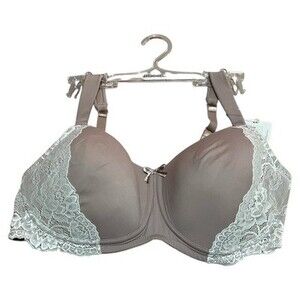 George Men’s Board Shorts Size 2XL 42/44 Gray Floral Tie Dye Swim Trunks NWT